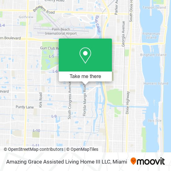 Amazing Grace Assisted Living Home III LLC map