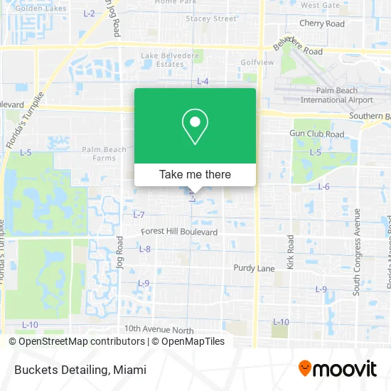 Buckets Detailing map