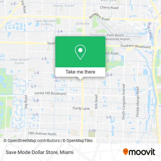 Save Mode Dollar Store map