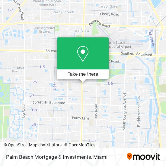 Mapa de Palm Beach Mortgage & Investments
