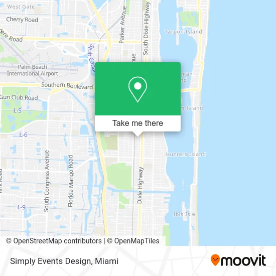 Simply Events Design map