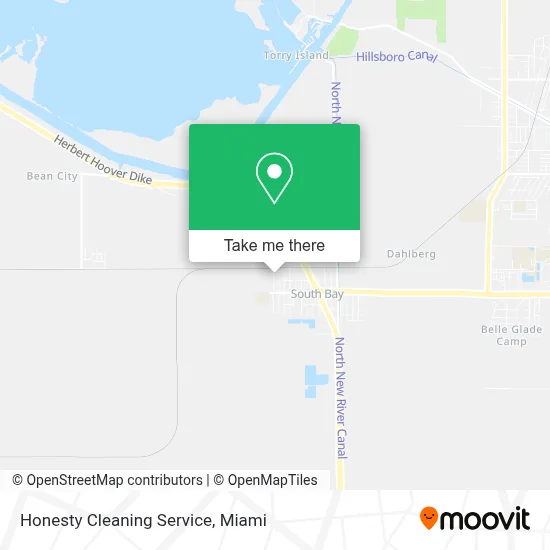 Honesty Cleaning Service map