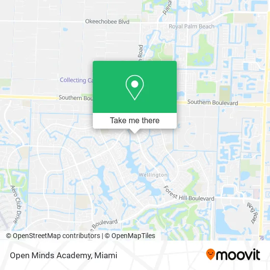 Open Minds Academy map