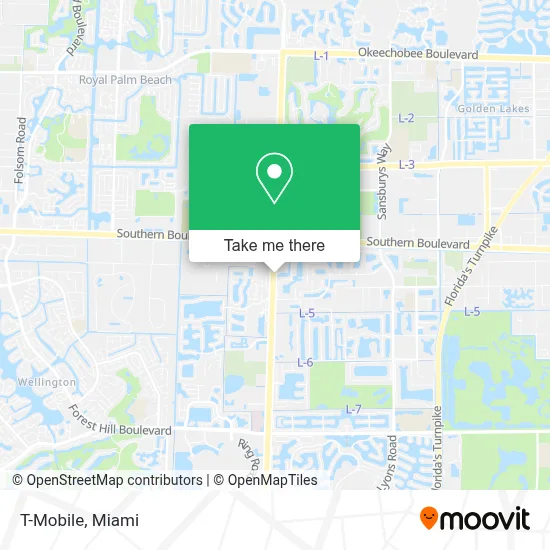 T-Mobile map