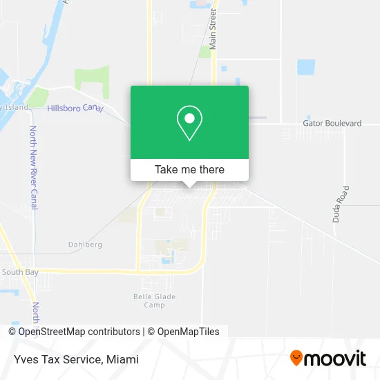 Yves Tax Service map