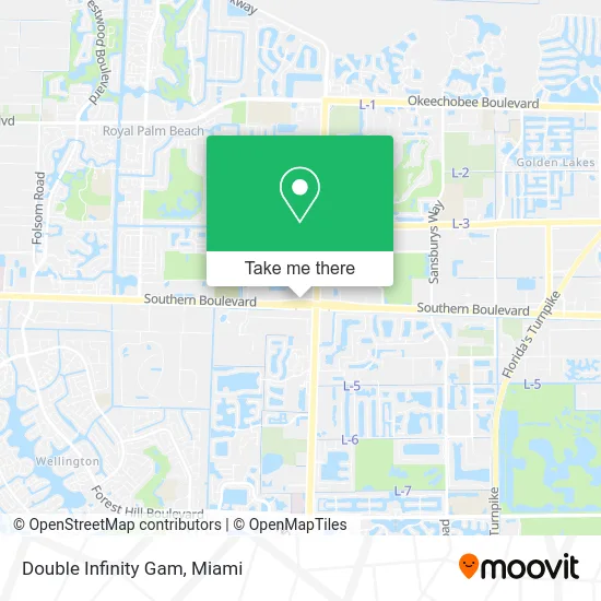 Double Infinity Gam map