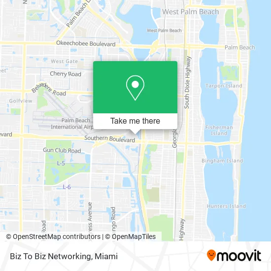 Biz To Biz Networking map