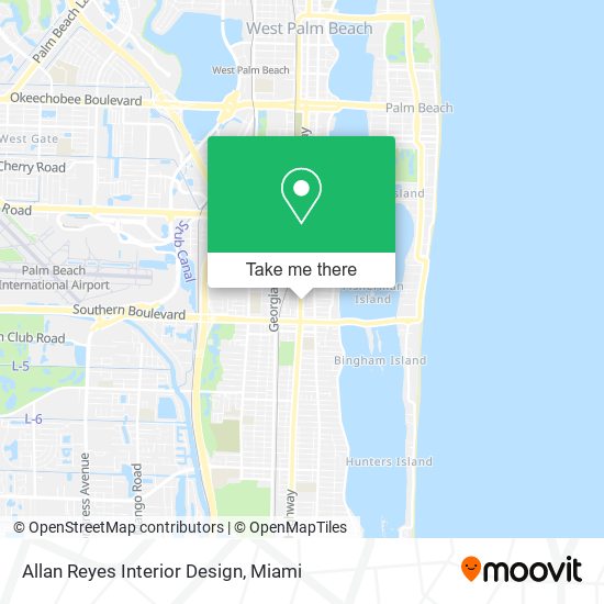 Allan Reyes Interior Design map