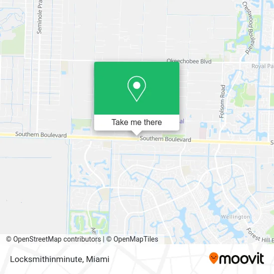 Locksmithinminute map