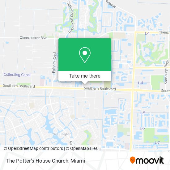 Mapa de The Potter's House Church