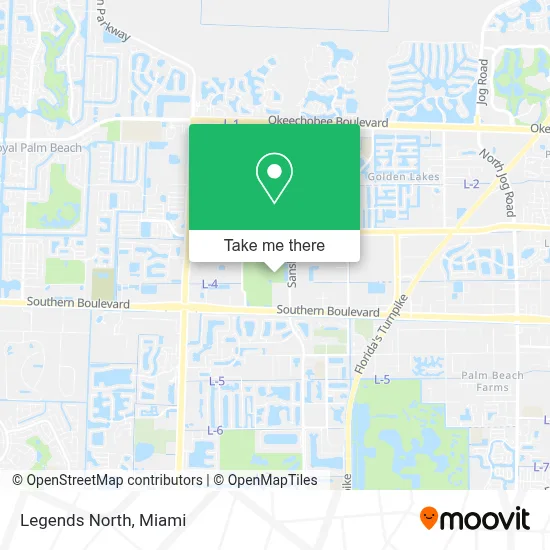 Legends North map