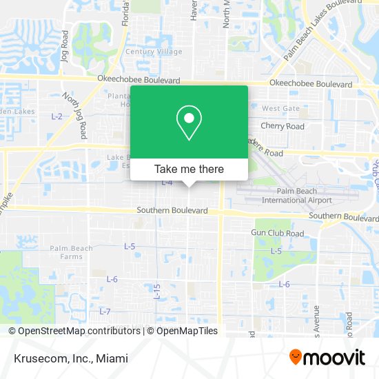 Krusecom, Inc. map