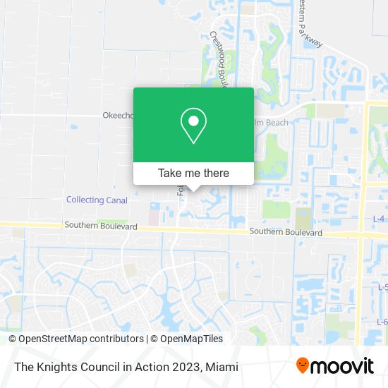 The Knights Council in Action 2023 map