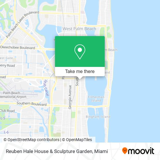 Mapa de Reuben Hale House & Sculpture Garden