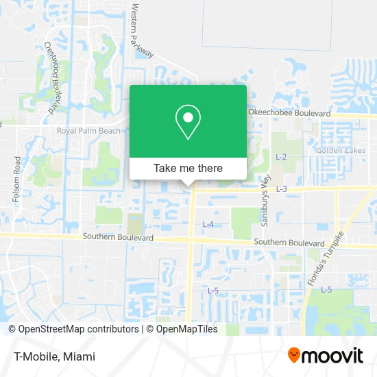 T-Mobile map