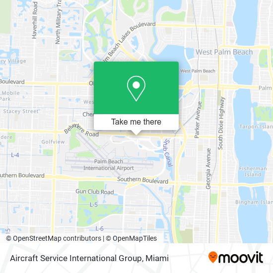 Mapa de Aircraft Service International Group