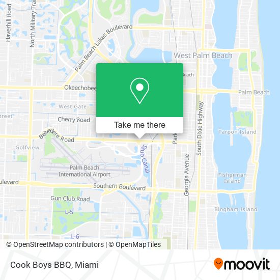 Mapa de Cook Boys BBQ