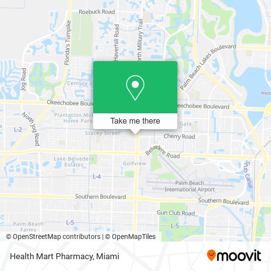 Health Mart Pharmacy map