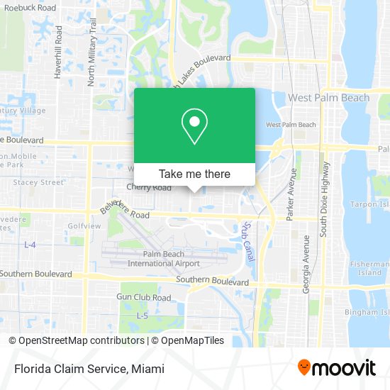 Mapa de Florida Claim Service