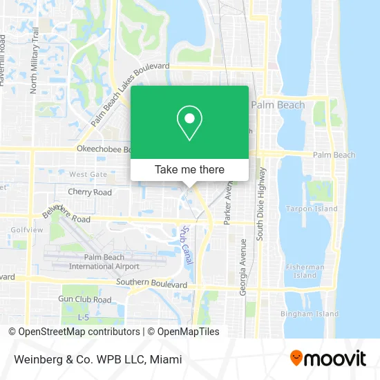 Weinberg & Co. WPB LLC map