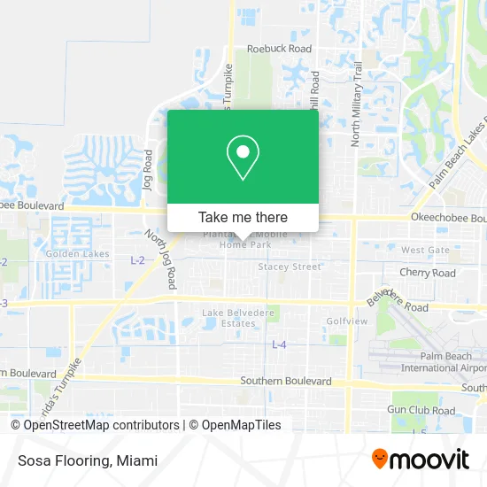 Sosa Flooring map