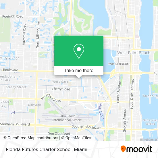 Florida Futures Charter School map