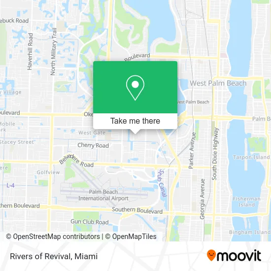 Rivers of Revival map