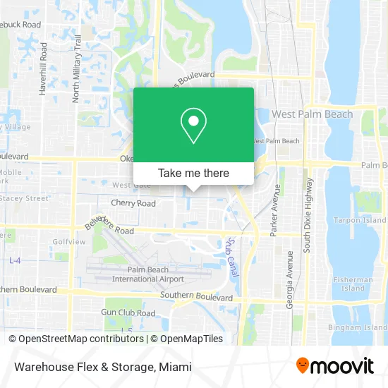 Warehouse Flex & Storage map