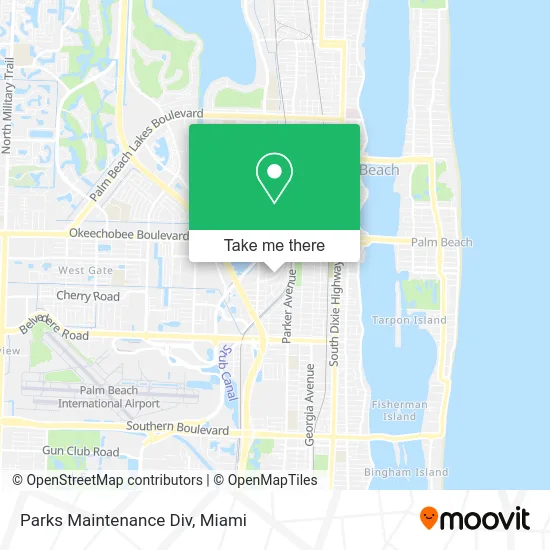 Parks Maintenance Div map