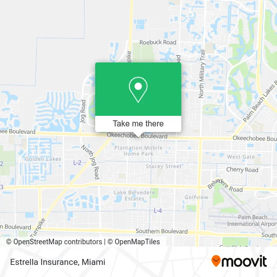 Estrella Insurance map