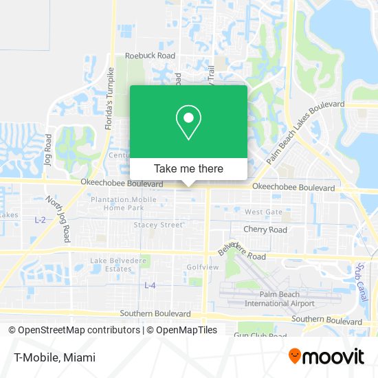 T-Mobile map