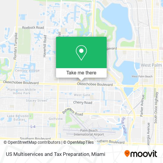 US Multiservices and Tax Preparation map