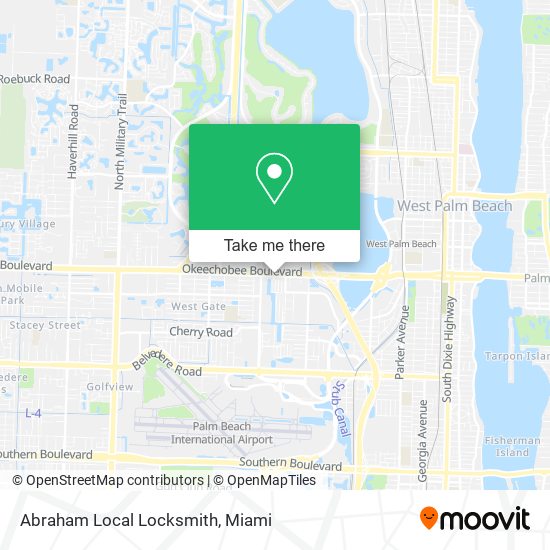 Abraham Local Locksmith map
