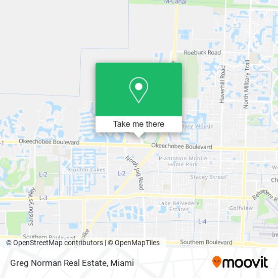 Greg Norman Real Estate map