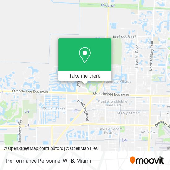 Mapa de Performance Personnel WPB