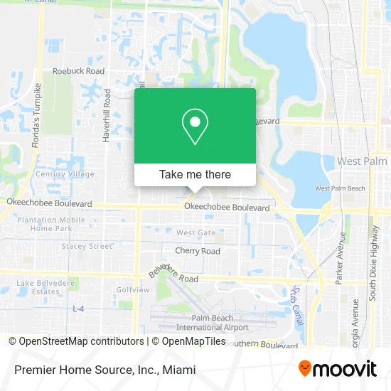 Premier Home Source, Inc. map