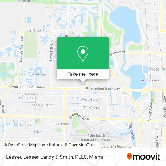 Mapa de Lesser, Lesser, Landy & Smith, PLLC