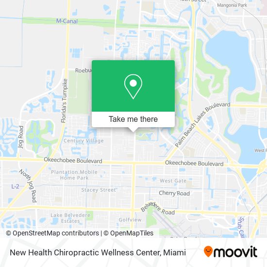Mapa de New Health Chiropractic Wellness Center