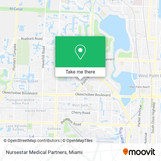 Nursestar Medical Partners map