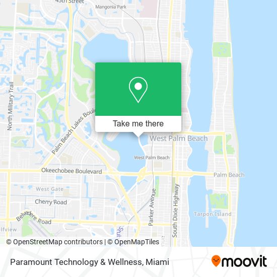 Paramount Technology & Wellness map