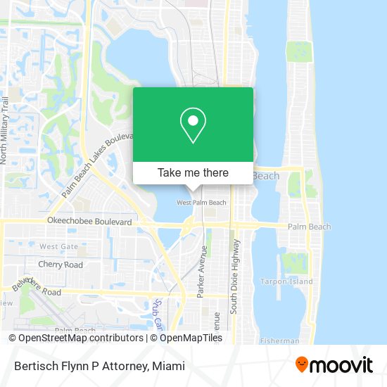 Bertisch Flynn P Attorney map