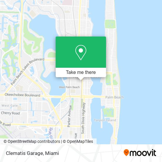 Clematis Garage map