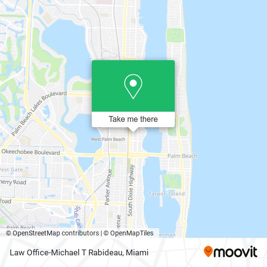 Mapa de Law Office-Michael T Rabideau