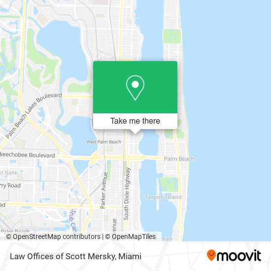 Mapa de Law Offices of Scott Mersky