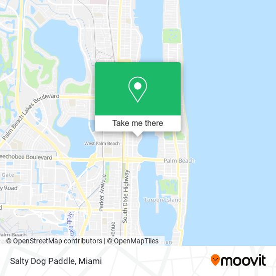 Mapa de Salty Dog Paddle