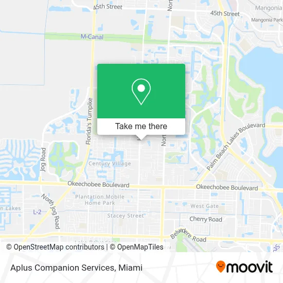 Aplus Companion Services map