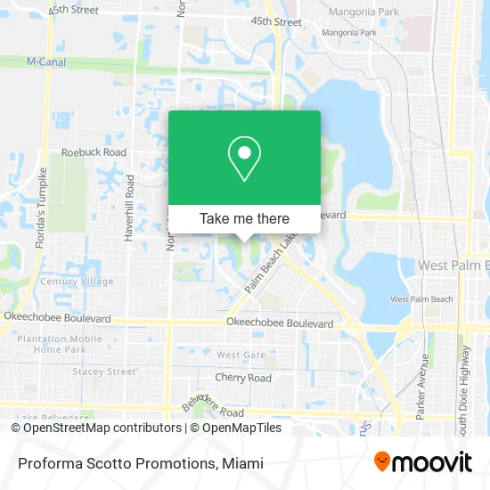 Proforma Scotto Promotions map