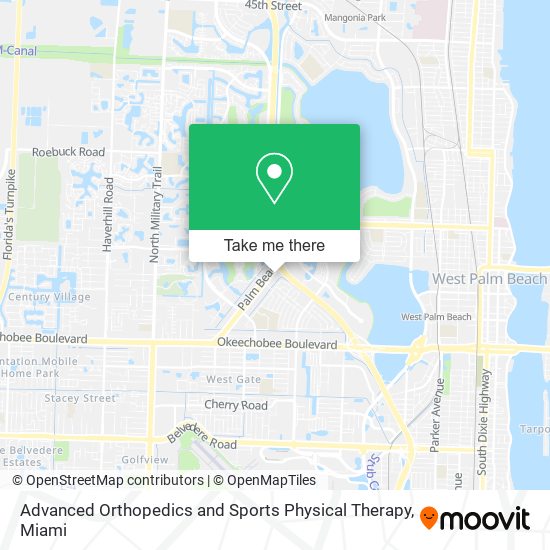 Mapa de Advanced Orthopedics and Sports Physical Therapy