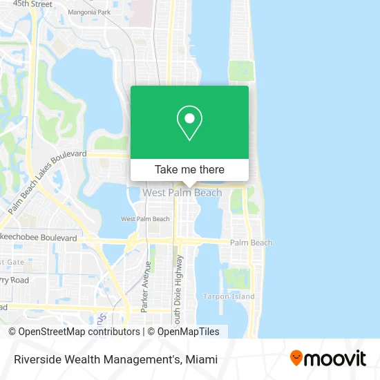 Riverside Wealth Management's map