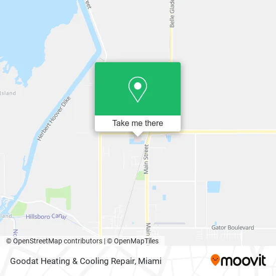 Goodat Heating & Cooling Repair map